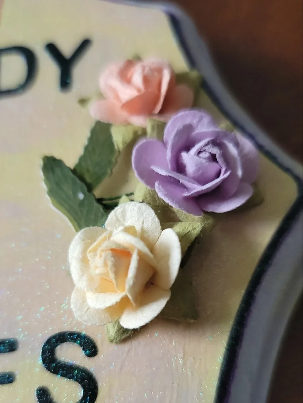 My Body My Rules Decorative Wall Plaque in Pink and Yellow